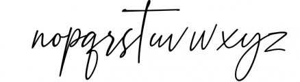 Elegant Handwritten Font Bundle 7 Font LOWERCASE
