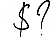 Elegant Handwritten Font Bundle 9 Font OTHER CHARS