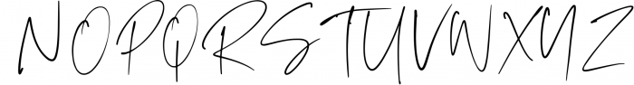 Elegant Handwritten Font Bundle 9 Font UPPERCASE