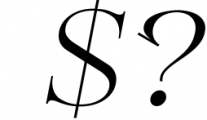 Elegant Modern Serif - Sebian Font 1 Font OTHER CHARS