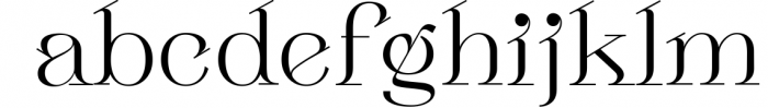 Elegant Modern Serif - Sebian Font Font LOWERCASE