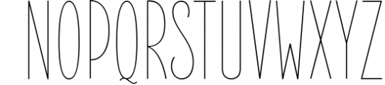 Elegant Sans Font Family 1 Font UPPERCASE