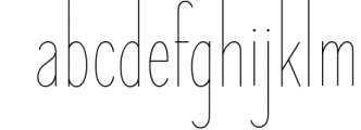 Elegant Sans Font Family 1 Font LOWERCASE