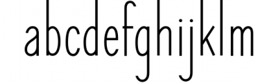 Elegant Sans Font Family 3 Font LOWERCASE