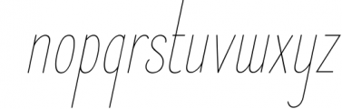 Elegant Sans Font Family 5 Font LOWERCASE