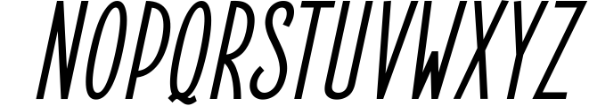 Elegant Sans Font Family 6 Font UPPERCASE