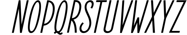 Elegant Sans Font Family 8 Font UPPERCASE