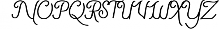 Elfira - Handwritten Monoline Script Font - Family Font UPPERCASE