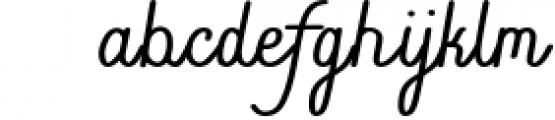 Elfira - Handwritten Monoline Script Font - Family Font LOWERCASE