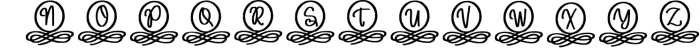 elegant monogram Font LOWERCASE