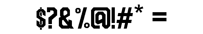 ELASTICO Font OTHER CHARS