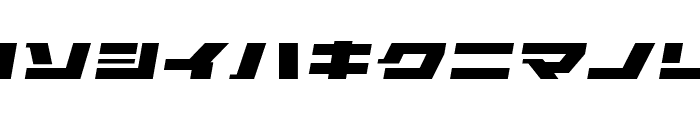 ELEPHANT K Oblique Font LOWERCASE