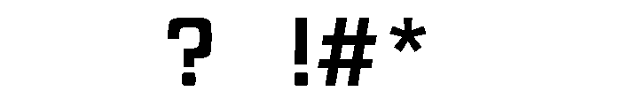 ELNATH Font OTHER CHARS