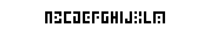 Elab1 Font UPPERCASE