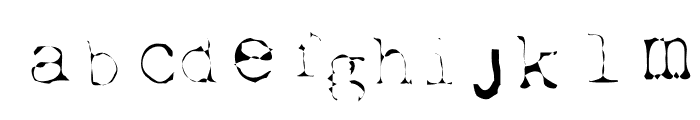 Elbow-xtctype-Light Font LOWERCASE