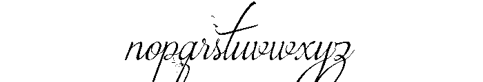 Elda Maria Font LOWERCASE