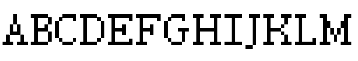 Eldring Regular Font UPPERCASE