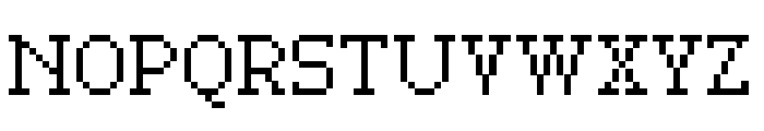 Eldring Regular Font UPPERCASE