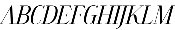 Eldure Demo Italic Font UPPERCASE