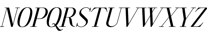 Eldure Demo Italic Font UPPERCASE