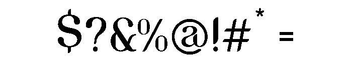 Eleanore ikiiko.com Font OTHER CHARS