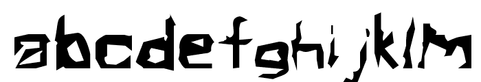 Electamine  Oddtype Font LOWERCASE