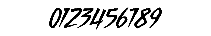 Electro Garden Font OTHER CHARS