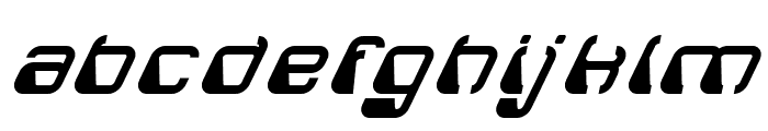 ElectroMagnet-Italic Font LOWERCASE
