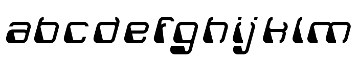 ElectroMagnetLight Font LOWERCASE