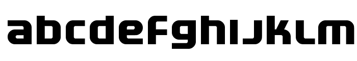 Electrofied Bold Font LOWERCASE