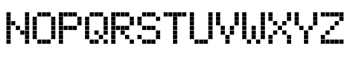 Electronic Highway Sign Font LOWERCASE