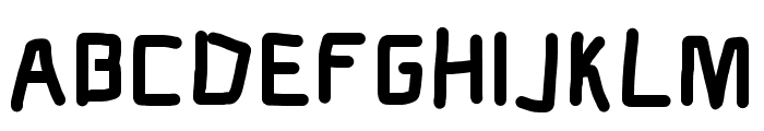 Electronic Nord Font UPPERCASE