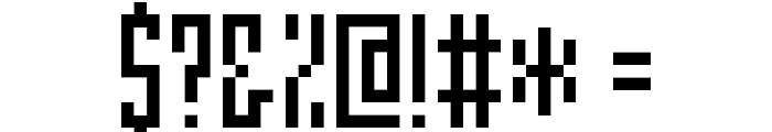 ElectronicaNineAl Font OTHER CHARS
