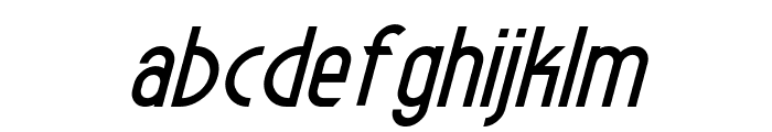 Electrorocket Italic Font LOWERCASE