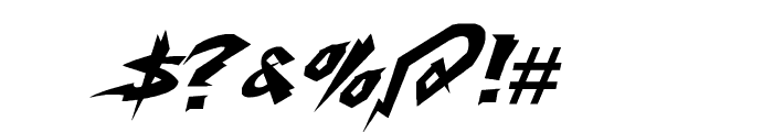 Electrox Font OTHER CHARS