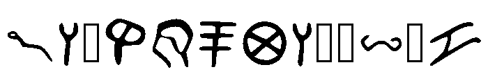 Elef Regular Font UPPERCASE