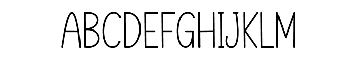 Elegant Background Font UPPERCASE
