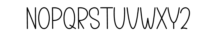Elegant Background Font UPPERCASE