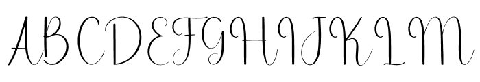 Elegant Wedding Font UPPERCASE