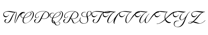 Eleganta-Regular Font UPPERCASE