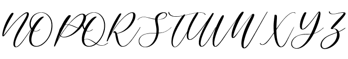 Elegante Font UPPERCASE