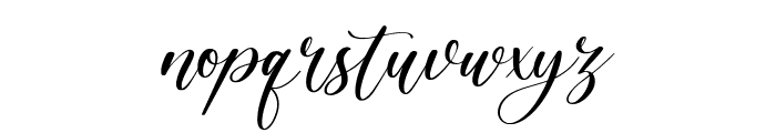 Elegante Font LOWERCASE