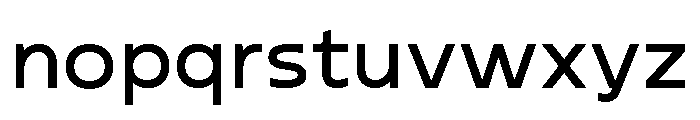 Elegtro Volt Trial Regular Font LOWERCASE