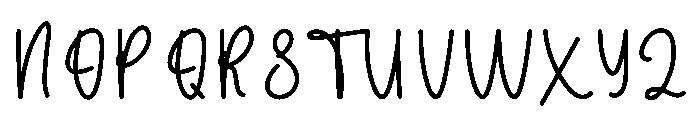 Elephant2 Font UPPERCASE