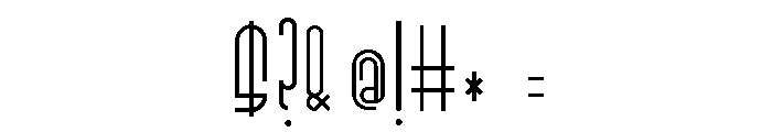 Elevant (by pelash) Font OTHER CHARS