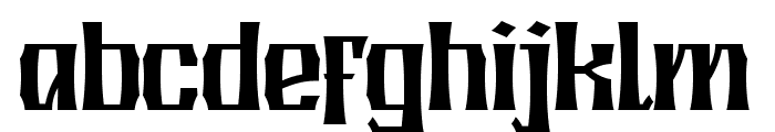 Elgesys Medium Font LOWERCASE