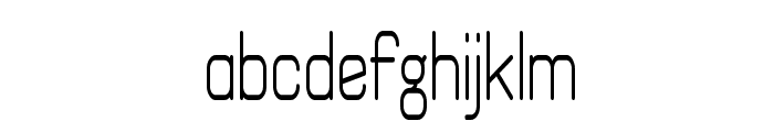 Elgethy Est Bold Condensed Font LOWERCASE