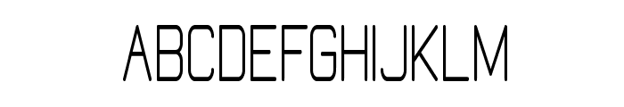 Elgethy Upper Bold Condensed Font UPPERCASE