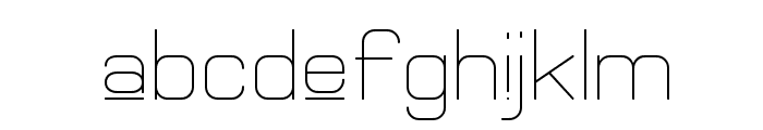 Elgethy Upper Font LOWERCASE