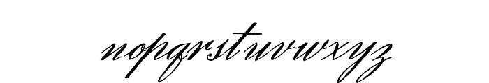 Eliensee Font LOWERCASE